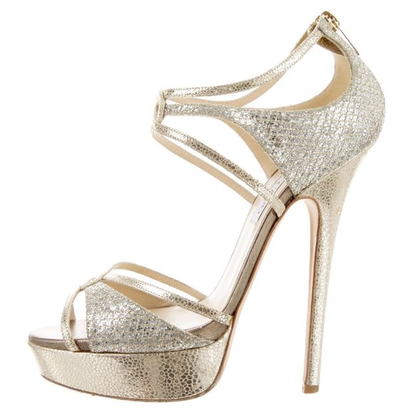 Jimmy Choo Shoes - Jimmy Choo 39.5 Glitter Pumps